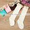 BS12 lace cuff wholesale baby knee high socks                        
                                                Quality Choice