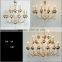 Abstract 15 Light Modern LED Crystal Chandelier with Remote Control MD18828 L15
