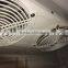fan cooling upright ice cream/cheese display freezer showcase