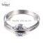 2014 fashion jewelry body jewelry diamond ring silver ring Christmas present jewelry