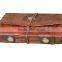 Genuine Leather Made Embossed Stone Leather Journal Diary With Precious Three Stone