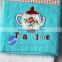 china wholesale embroidery design microfiber cotton hand towel