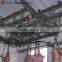 pig bleeding conveyor for big size pig slaughterhouse plant with 200 pigs per day capacity