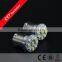 1.5W DC12V BA15S 3528 2 x 9-SMD LED White Car Motorcycle Indicator Turn Signals Light