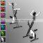 new x- magnetic flywheel exercise bike with heart testing leg exercise bike