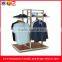 Material customized table top clothes display rack
