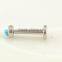 Fashion labret bar, surgical steel labret with ball, lip piercing