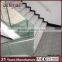 decorative stainless steel outdoor glass handrails