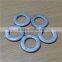 thin flat washer zinc plated