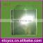 blue ray movie disc plastic sleeve Clear PP material cd sleeve with cd duplication