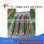 PVC Extruder Screw Barrel/Bimetallic Single Screw Cylinder for PVC PP PE Plastic