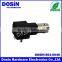 straight black plastic bnc male connector pcb mount
