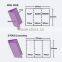 High Quality A4 three fold flyer printing/a4 paper poster printing