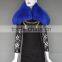 Fashion Style Genuine Silver Fox Fur Stole Plush Fox Fur Scarf