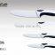 Vogue Double Injection ABS+TPR Coating Ceramic Knife set 4pcs in Acrylic Block