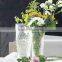 2016 Hot Selling Different Size Colored Clear Glass Vases Flower for Home Decoration