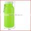 BPA free no-tolic leakproof food grade collapsible customized logo silicone foldable water bottle