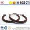 TBC type 190x220x15 half rubber covered rear split oil seal for heavy OEM wg9981341003