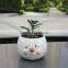 Factory Design Fashion Samll Flower Pot Painting Design