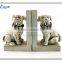 polyresin craft bookends with dog animal shpae design