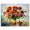 Daisy Flower Oil Painting by Heavy Knife