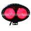 High quality 10v 80v led work light red or blue for forklift and mobile equipment