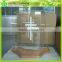 DDL-0003 Wholesale Crystal Clear Acrylic Church Pulpit With Wood Baset, Plexiglass Church Pulpit