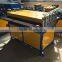 duct making plate sheet leveler grooving machine