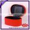 mirror colorful leather plastic portable jewellery box