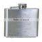 Factory supply jagermeister stainless steel hip flask gift set