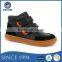 2016 European Trendy SY1301-M-1B Boys Leather High Ankle Casual Shoes with Plain Design