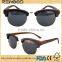 2015 Wood half Frame Glasses Fashionable Wood Optical Frames