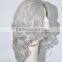 Fashion gray synthetic wig Show girl Long kinky curls wig N390