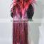 Halloween Costume Clown Wig Synthetic Pink cock bang Hair Wig N213