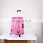 ABS Aluminum frame airport hotel luggage trolley