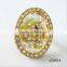 gold plated allah islamic rings