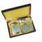6oz Best different kinds of stainless steel hip flask gift sets