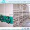 Movable cold roll steel storage cabinet systems