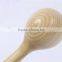Handheld Kids Educational Toys Plain Wood Maracas