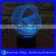 Acrylic 3D Magic Heart Shaped LED Night Light Creative Stereoscopic 7 Colors Flashing Touch LED Night Light