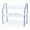 16 Pairs Shoes 4 Tiers Shoe Shelf Painting coating Metal Wire Mesh Shoe Rack