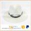 new cheap fashion wholesale striped white paper panam custom partyhot uniex straw hat