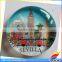 Customized souvenir gifts glass fridge magnet sticker wholesale