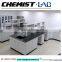 Chemical Resistant All Steel Lab Work Table With Dry Rack & PP Sink In Laboratory Table & Lab Furniture