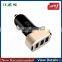 Portable Space Aluminum Alloy Dual Usb Car Charger For Promotion