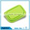 Elegant Fashionable & common use stackable silicone collapsible lunch box-microwave safe
