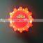 3+12Led rubber car working lamp-warning led