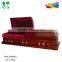 JS-A1904 solid wood funeral us style casket
