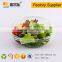 Food Use and Plastic PET Material take away salad box fruit bowl with lid