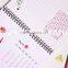 2016 Big Cute Desk Calendar Work Schedule/Custom Wholesale Table Standing Calendar